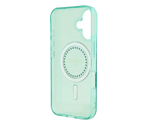Guess IML Rhinestones do iPhone 16 zielony - 1279109 - zdjęcie 5